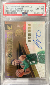 Jayson Tatum Panini Essential Auto (PSA 8)